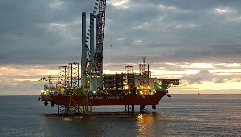 Windcarrier wins Baltic Eagle turbine job Windcarrier wins Baltic Eagle turbine job