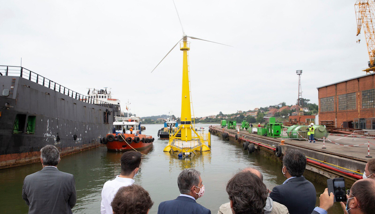 BlueSath floater sails to final destination
