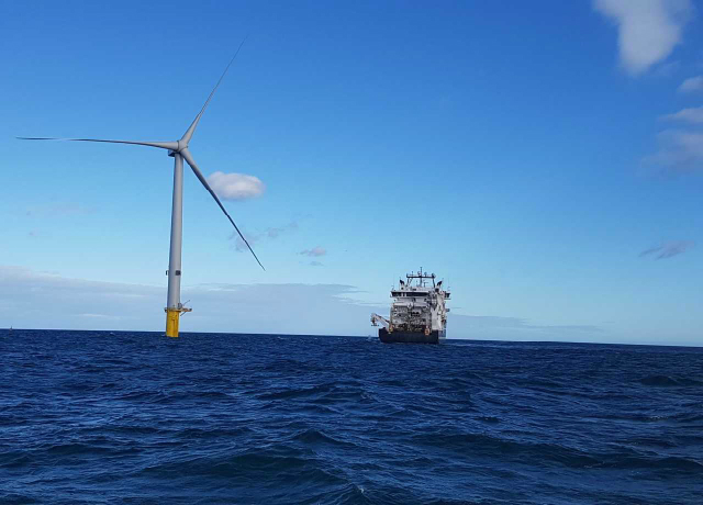 Blyth delivers first power