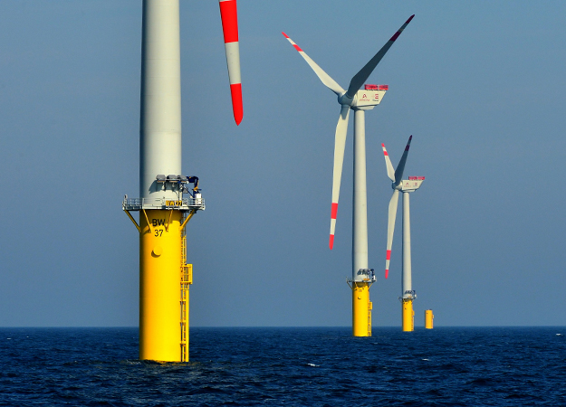 Germans seek wind study of North Sea zone