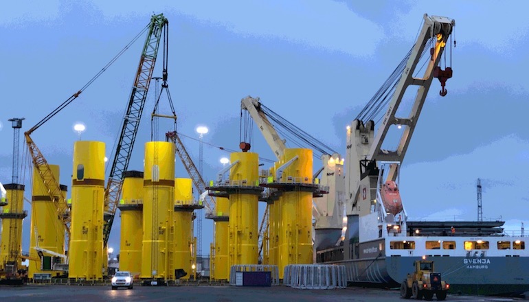 Bladt loads out Borssele 1&2 TPs