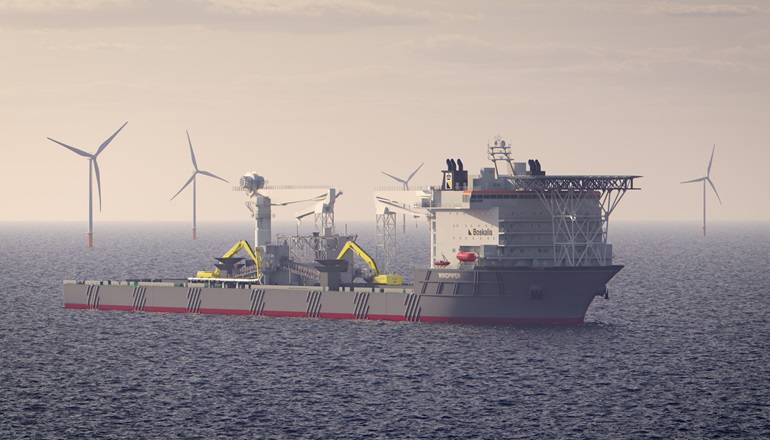 Boskalis unveils new vessel Boskalis unveils new vessel