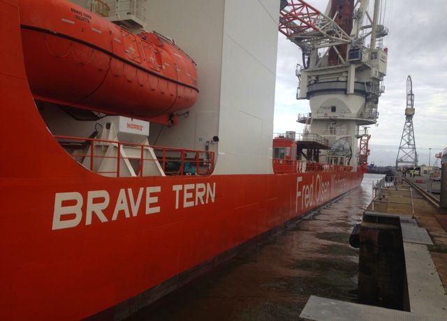 Damen facelift for Brave Tern Damen facelift for Brave Tern