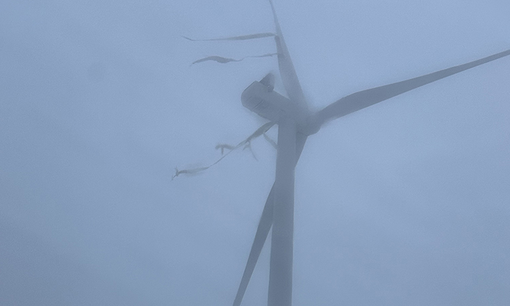 Vestas turbine blade breaks at Norwegian wind farm Vestas turbine blade breaks at Norwegian wind farm
