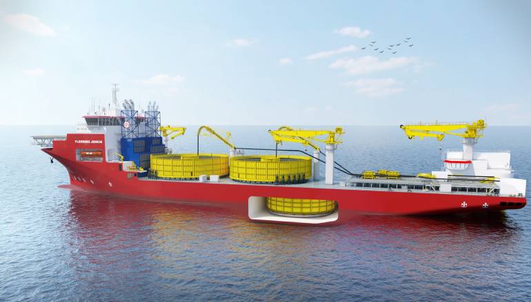 Jan De Nul cable layer to run on clean fuels Jan De Nul cable layer to run on clean fuels
