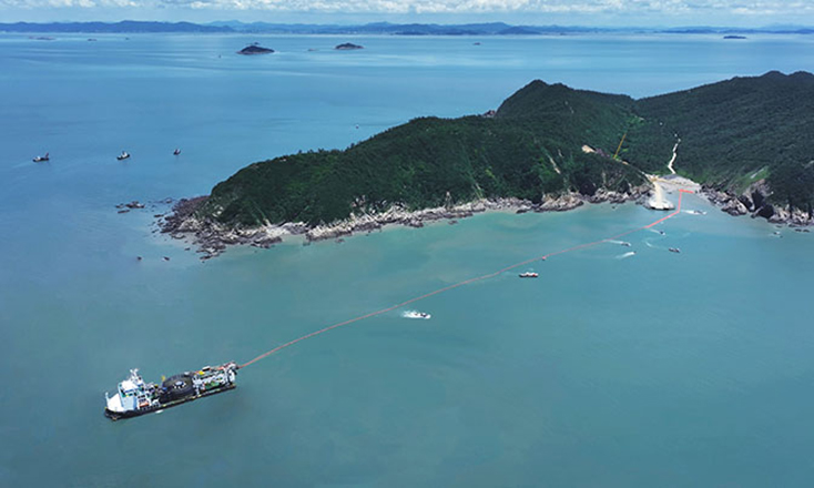 Taihan installs export cables for 364.8MW project Taihan installs export cables for 364.8MW project