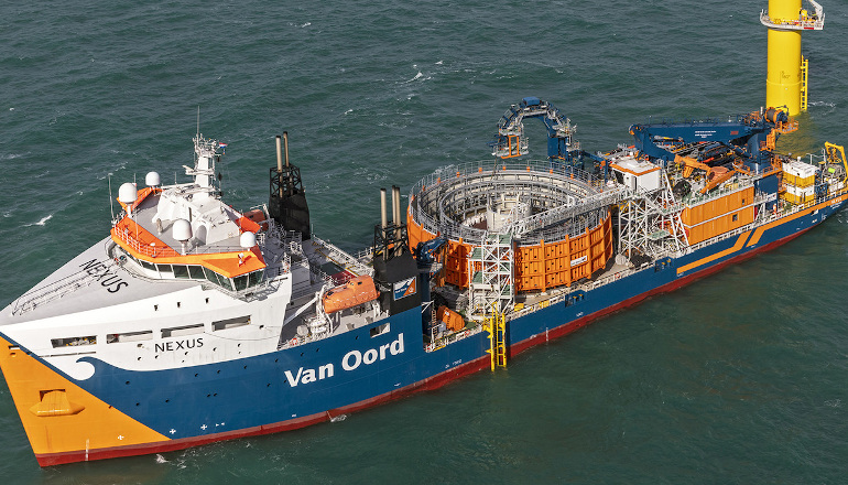 Van Oord offshore wind revenue falls 45% in 2021 Van Oord installs Borssele 1&2 array cables