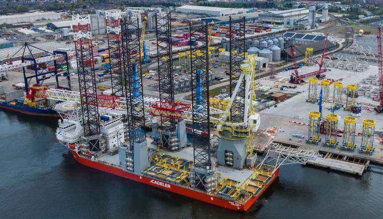 Cadeler mobilises vessels for Hornsea 3 Cadeler mobilises vessels for Hornsea 3