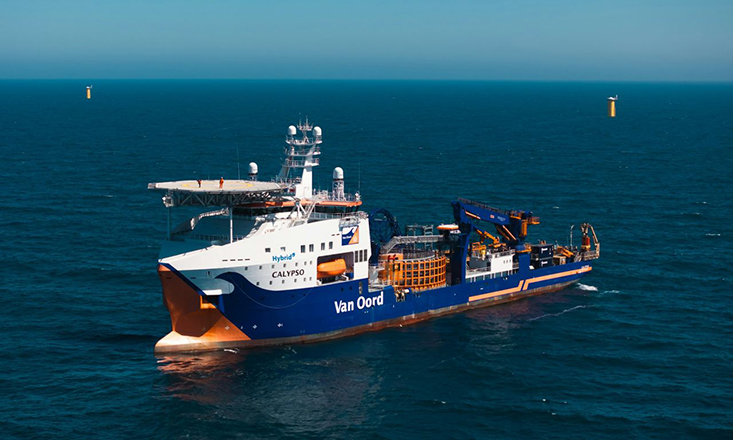 Van Oord completes Sofia array cable installation Van Oord completes Sofia array cable installation