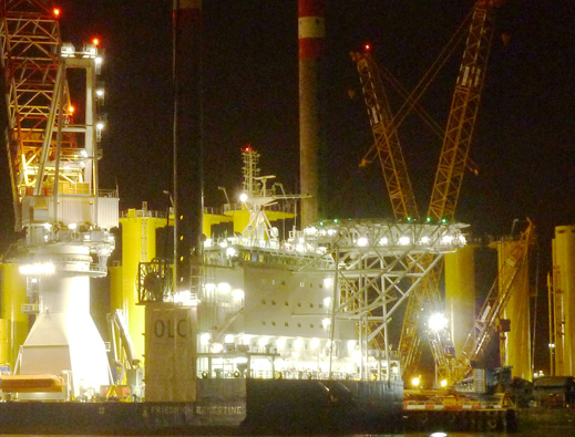 Dong camps at Cammell Laird