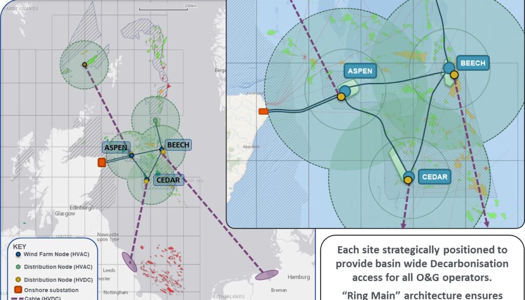 Cerulean unveils floater-led North Sea power system