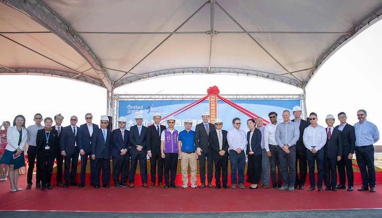 Ground broken for Changhua 1&2a onshore works Ground broken for Changhua 1&2a onshore works