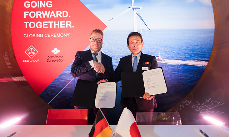 EEW, Sumitomo seal strategic partnership EEW