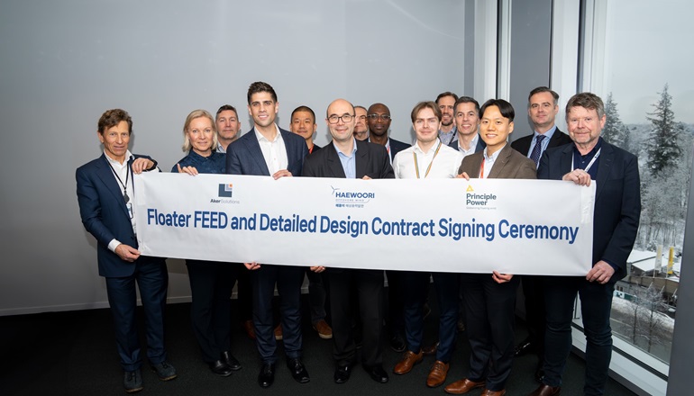 CIP awards FEED for 1GW South Korean floater