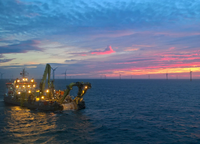 VBMS ties up Galloper cables