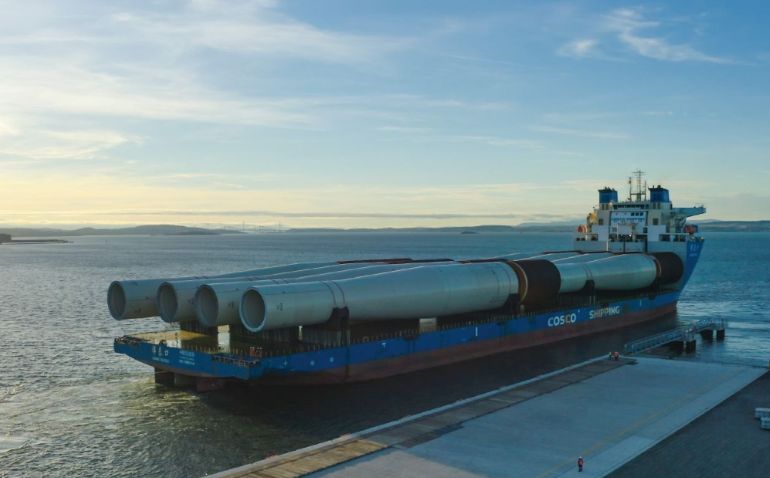 CWHI completes Inch Cape monopile deliveries CWHI completes Inch Cape monopile deliveries