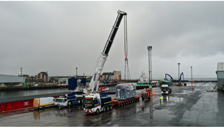 Collett completes transformer deliveries to New Cumnock Collett completes transformer deliveries to New Cumnock