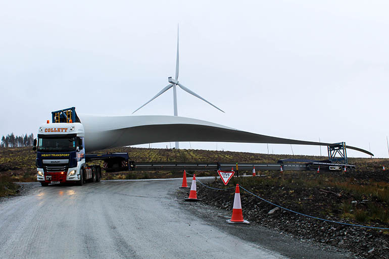 Collett completes deliveries to South Kyle wind farm Collett completes deliveries to South Kyle wind farm