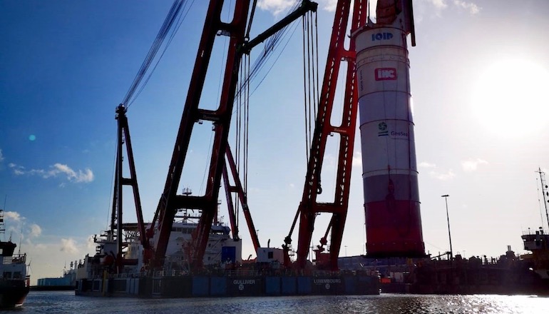 Scaldis starts Hohe See foundation salvage job