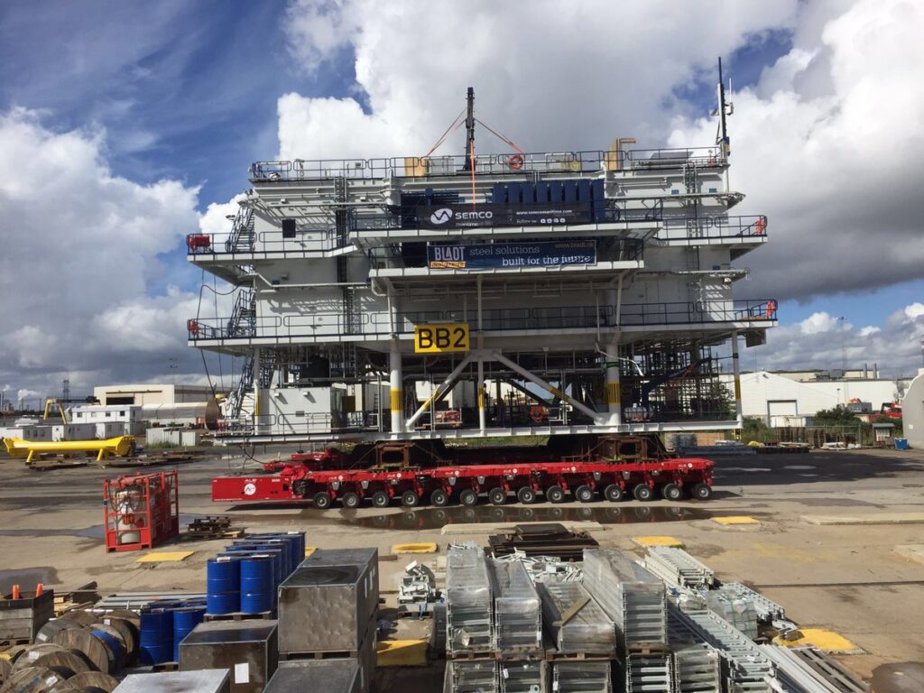Bladt readies Belwind substation
