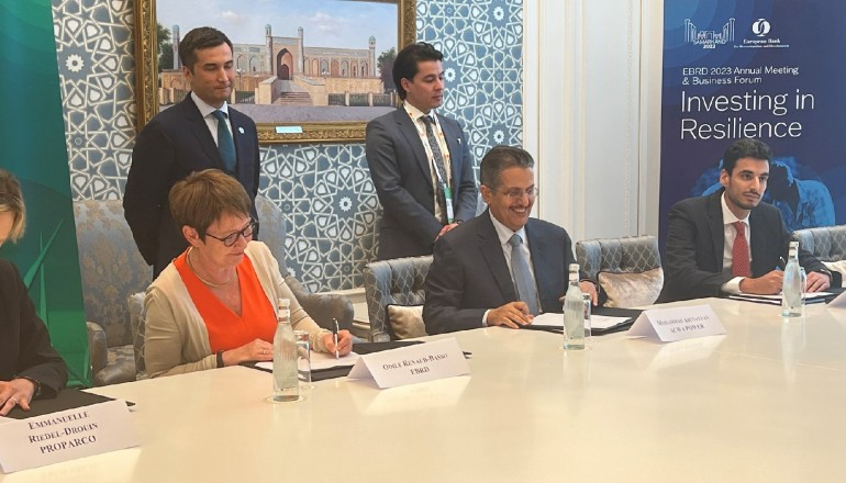 ACWA Power signs Uzbek wind farm financing deal ACWA Power signs Uzbek wind farm financing deal