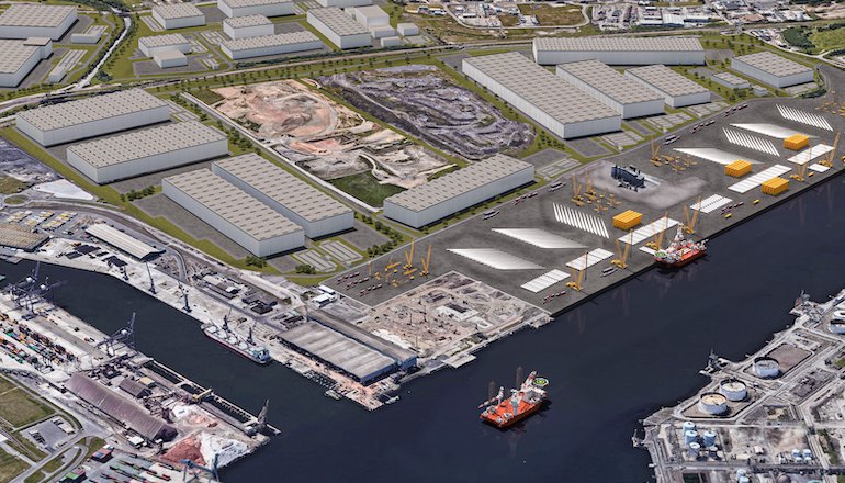 £255m boost for UK monopile factory GE submits plans for Teesside blade plant