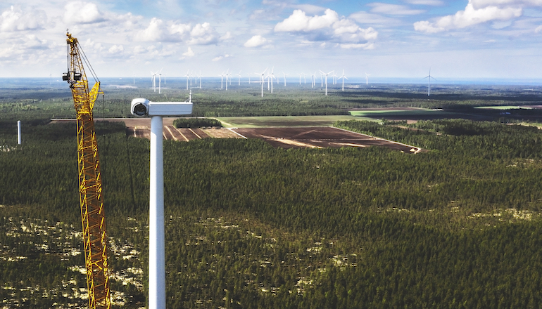 VSB to sell 190MW wind double to Finnish utility