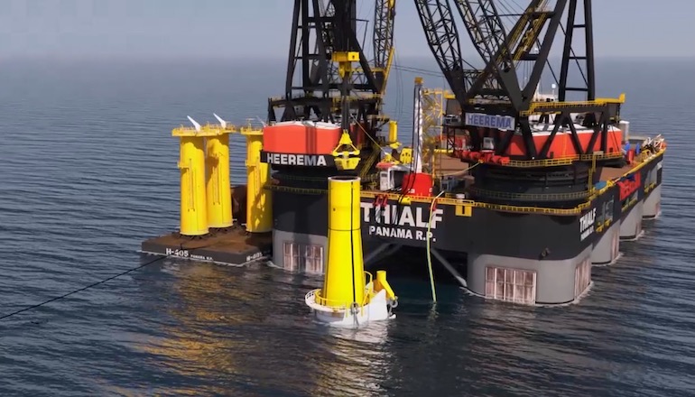 Heerema wins He Dreiht foundation installation deal Heerema wins He Dreiht foundation installation deal
