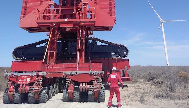 ALE completes Argentine heavy lift ALE completes Argentine heavy lift