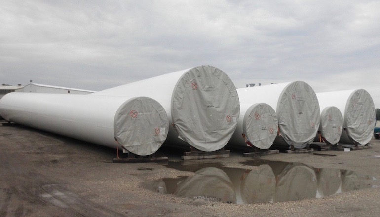 Texas storm nudges Broadwind into the red Broadwind books $38m tower gig