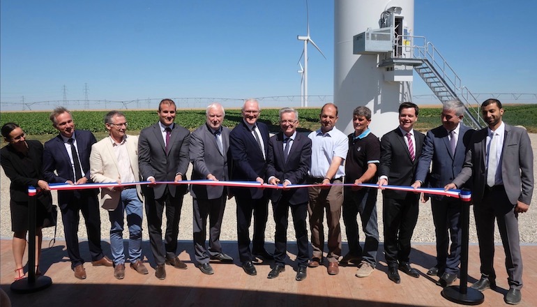 EDF cuts ribbon at French onshore duo EDF cuts ribbon at French onshore duo