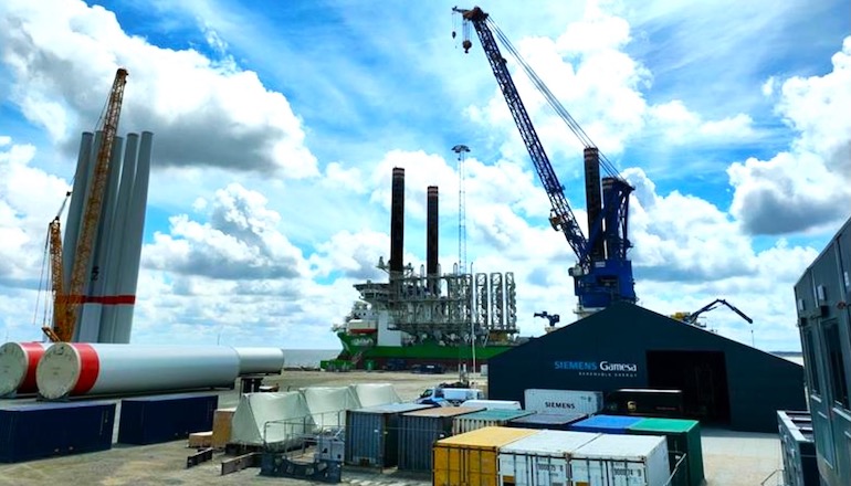 Siemens Gamesa hires support at Kaskasi