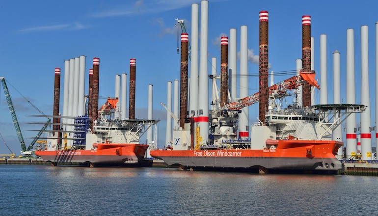 Windcarrier books Moray East turbine tour