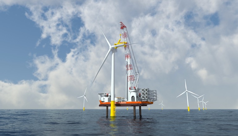 Windcarrier orders Huisman crane for Brave Tern upgrade Windcarrier orders Huisman crane for Brave Tern upgrade