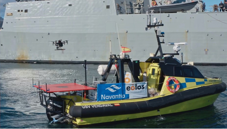 Spanish trio trial unnmanned offshore inspections Spanish trio trial unnmanned offshore inspections