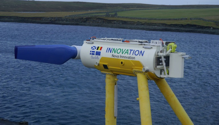 Nova applies to ride Canada tides Nova leads bionic tidal team