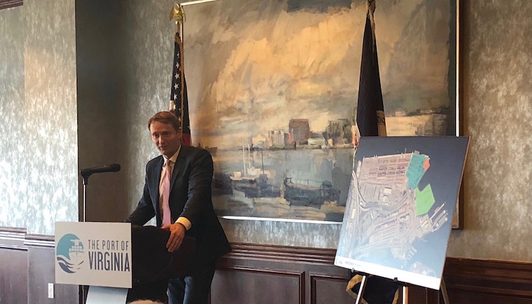Orsted signs Virginia port lease Orsted to drive 100% green cars