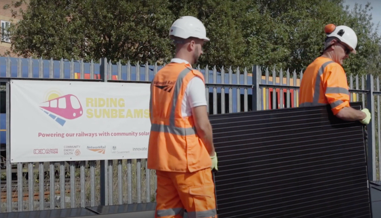 Thrive Renewables backs UK solar rail pioneer Thrive Renewables backs UK solar rail pioneer