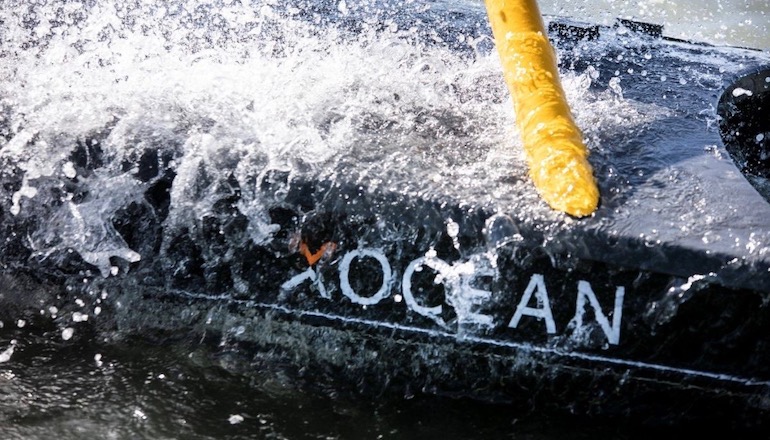 Remote controlled vessel probes Gabbard seabed