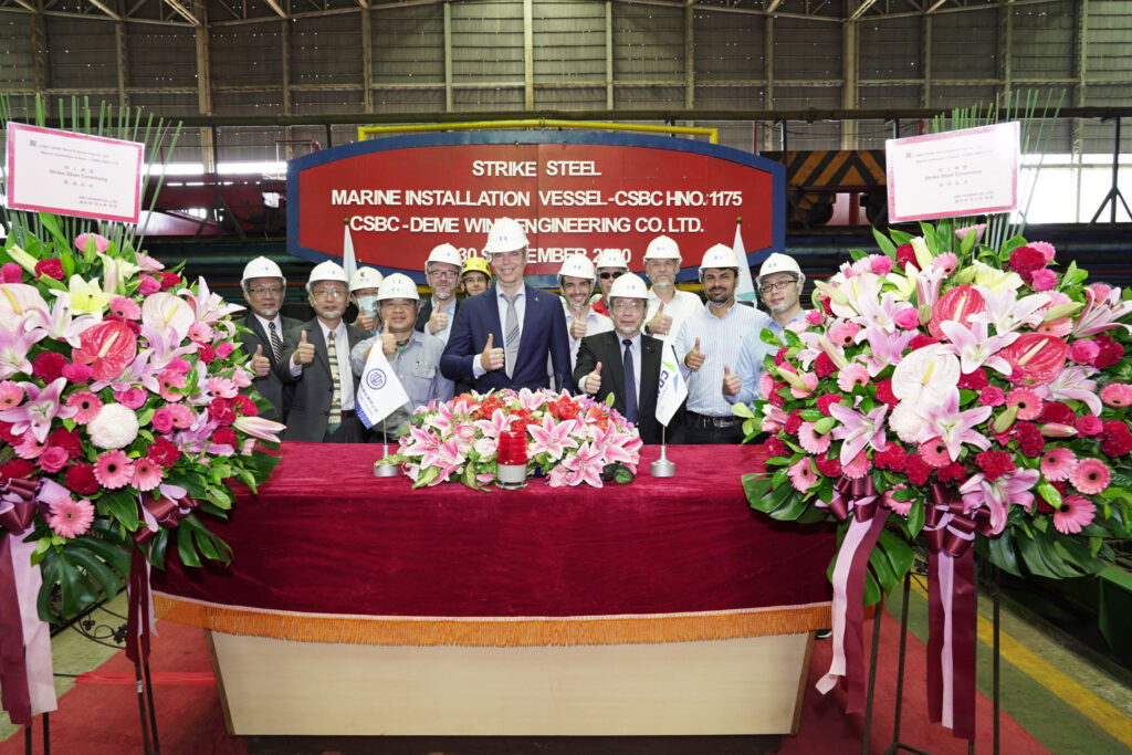 Work starts on Taiwan vessel Green Jade Work starts on Taiwan vessel Green Jade