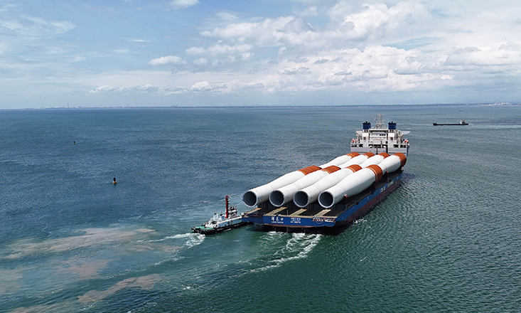 CWHI ships out first monopiles for Inch Cape CWHI ships out first monopiles for Inch Cape