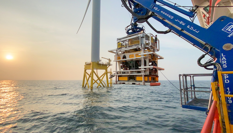 CWind has completed its fifth week of subsea inspection and survey work at ScottishPower Renewables' East Anglia 1 offshore wind farm off the east coast of England