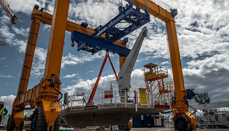 WATCH: Per Aarsleff loads out Hornsea 2 CWPs WATCH: Per Aarsleff loads out Hornsea 2 CWPs
