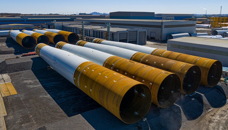 Chinese fabricators win Inch Cape monopile deals Chinese fabricators win Inch Cape monopile deals