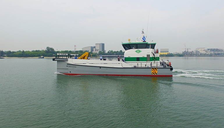 Damen dispatches third vessel to Taiwan
