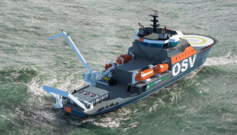 Damen unveils offshore service vessel concept