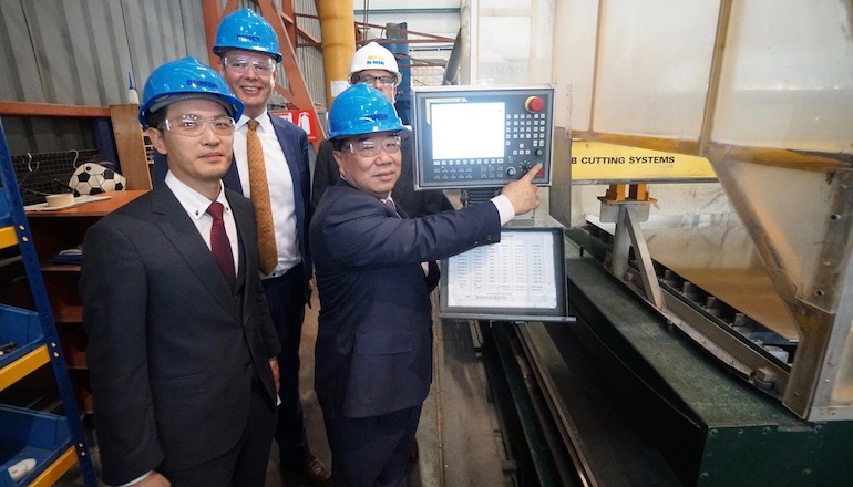 Damen cuts steel for Taiwan CTV duo Damen cuts steel for Taiwan CTV duo