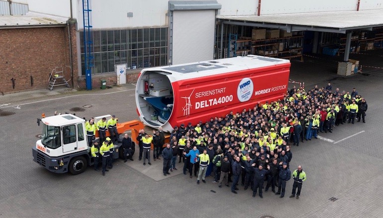 Nordex newbie rolls out of Rostock