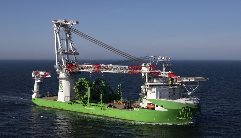 DEME to handle foundation, cable work at BC-Wind DEME to handle foundation