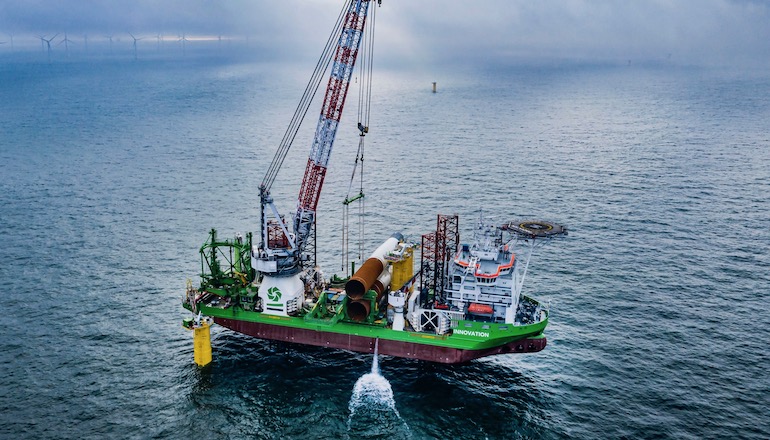 DEME wraps up Seamade foundation job
